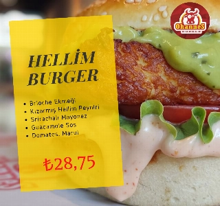 ürün HELLİM BURGER