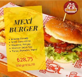 ürün MEXİ BURGER