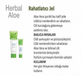 ürün Herbal Aloe Rahatlatıcı Jel 