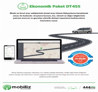 ürün DT455 Araç Takip Sistemi - Mobiliz