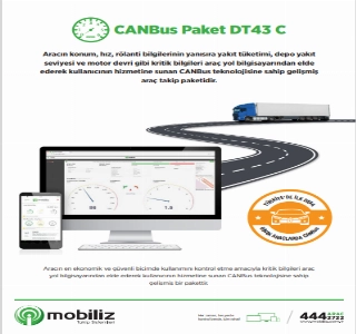 ürün DT43C Canbuslı Takip Sistemi - Mobiliz