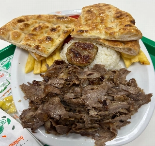 ürün Ekmek arası et döner, porsiyon köfte 