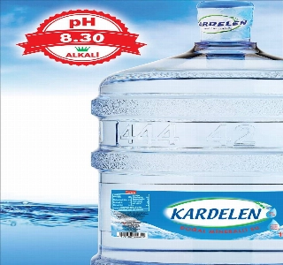 ürün KARDELEN SU 19 LİTRE pH: 8,30