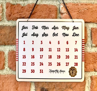 ürün Every Year Calendar