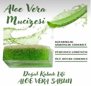 ürün Aloe Vera Özlü Lifli Sabun 