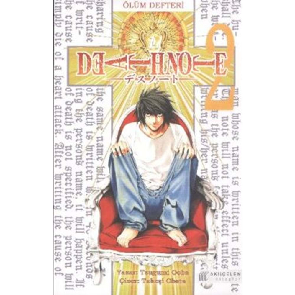 ürün Akılçelen Kitaplar Death Note Ölüm Defteri 2