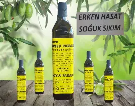 ürün ERKEN HASAT SOGUK SIKIM ZEYTİN YAĞI 750 CC 