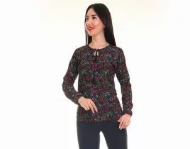 ürün KREP KUMAŞ ÖNÜ İPLİKLİ BLUZ S M L XL Satışlarımız sadece Toptandır