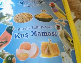 ürün Beattifuul Food kurtlu Kuş maması 1 kg ve 5 kg