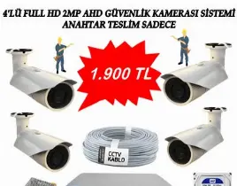 ürün 4 lü full hd sistem