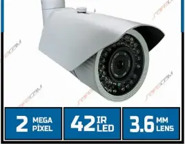 ürün AHD 2.0 MP GECE GÖRÜŞLÜ KAMERA