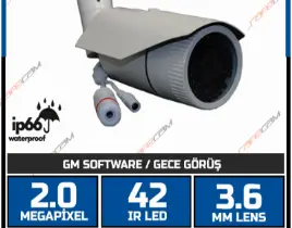 ürün  2 MP 42 IR Led IP KAMERA  ip ip