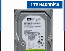 ürün Western Digital 1TB 7200RPM AV-GP WD10EURX 64Mb Sata3 7/24 Güvenlik Diski