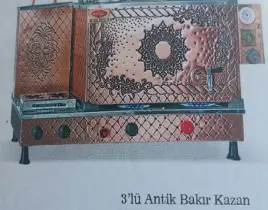 ürün 	3’LÜ BAKIR KAZAN