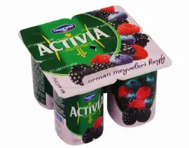 ürün Activia Orman Meyveli 4x100gr