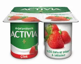 ürün Activia Çilek 4x100gr