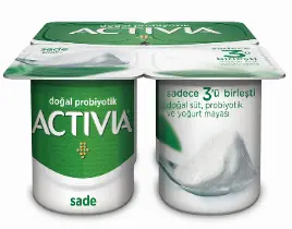 ürün Activia Sade 4x100gr 