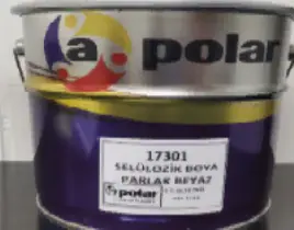 ürün SELÜLOZİK BOYA PARLAK BEYAZ 12 KG