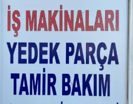 hizmet İŞ MAKİNA BAKIMI