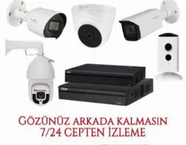 hizmet KAMERA ALARM SİSTEMLERİ