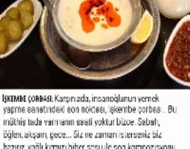 ürün İşkembe Çorbası