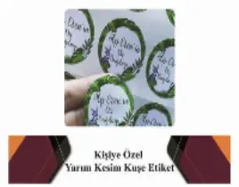 ürün KUŞE ETİKET