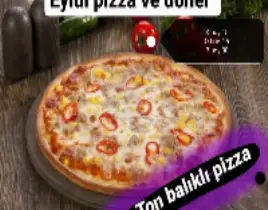 ürün tom balıklı pizza