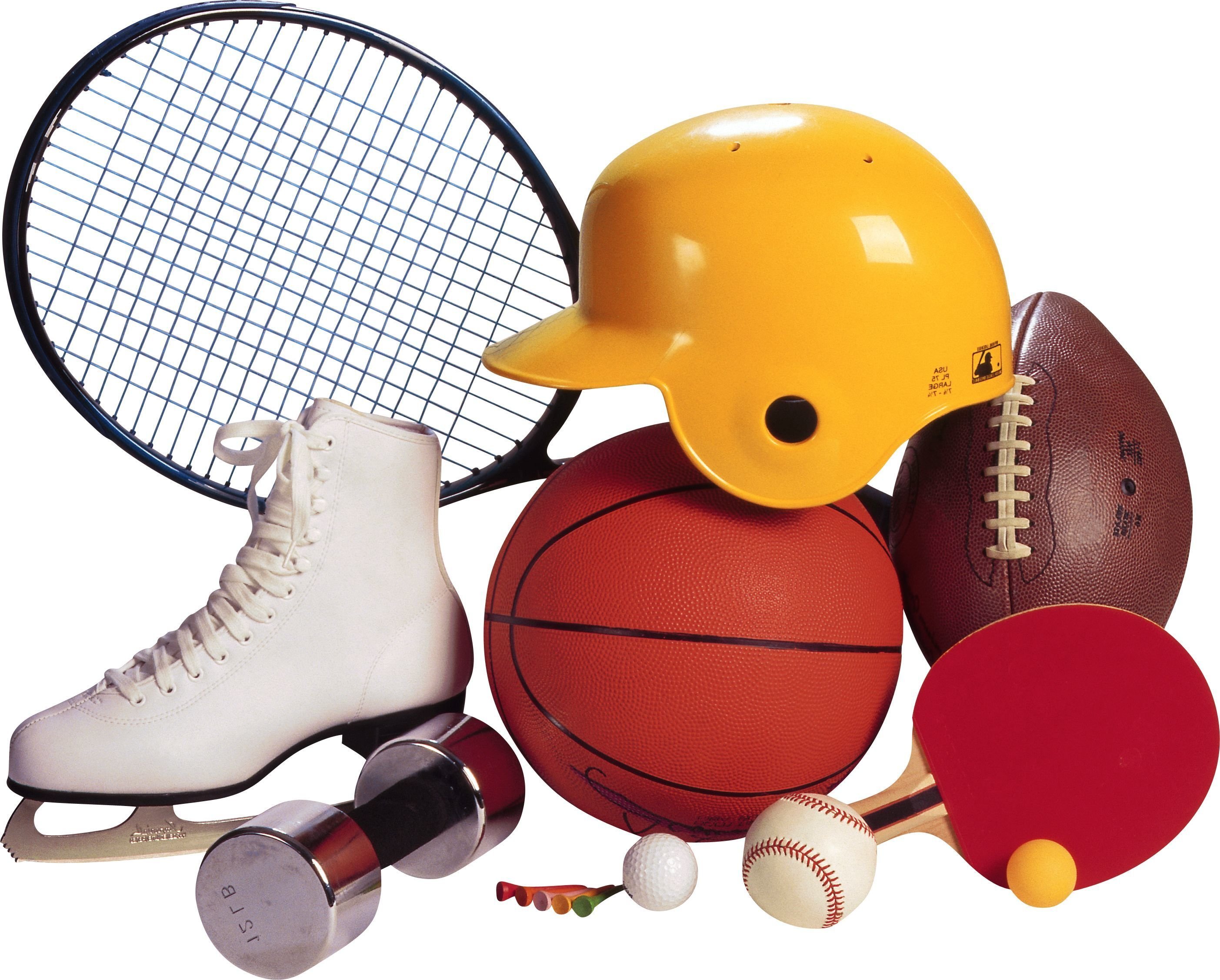 Sports items. Спортивные принадлежности. Спортивные атрибуты. Спортинвентарь. Спортивный инвентарь для детей.