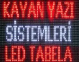 ürün KAYAN YAZI LED SİSTEMLERİ 