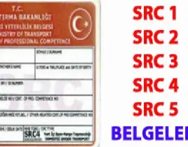 hizmet SRC BELGESİ ALMA