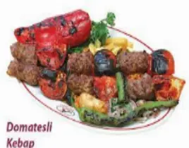 ürün DOMATESLİ KEBAP