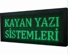 hizmet KAYAN YAZI  HİZMETİ