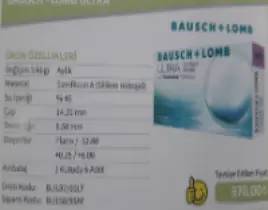 ürün BausCh+Lomb ULTRA 