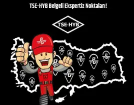 hizmet TÜV TSE / HYB BELGELİ OTO EKSPERTİZ 