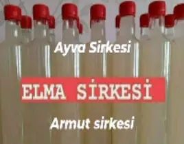 ürün Sirkeler Elma Sirkesi Armut Sirkesi Ayva Sirkesi 