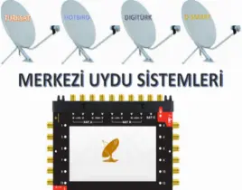 hizmet UYDU MERKEZİ SİSTEMLERİ KURULUMU