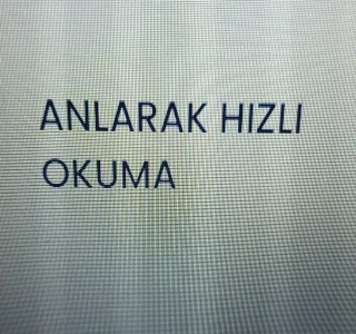 hizmet ANLARAK HIZLI OKUMA