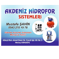 tanitim resim Akdeniz Hidrofer Sistemleri