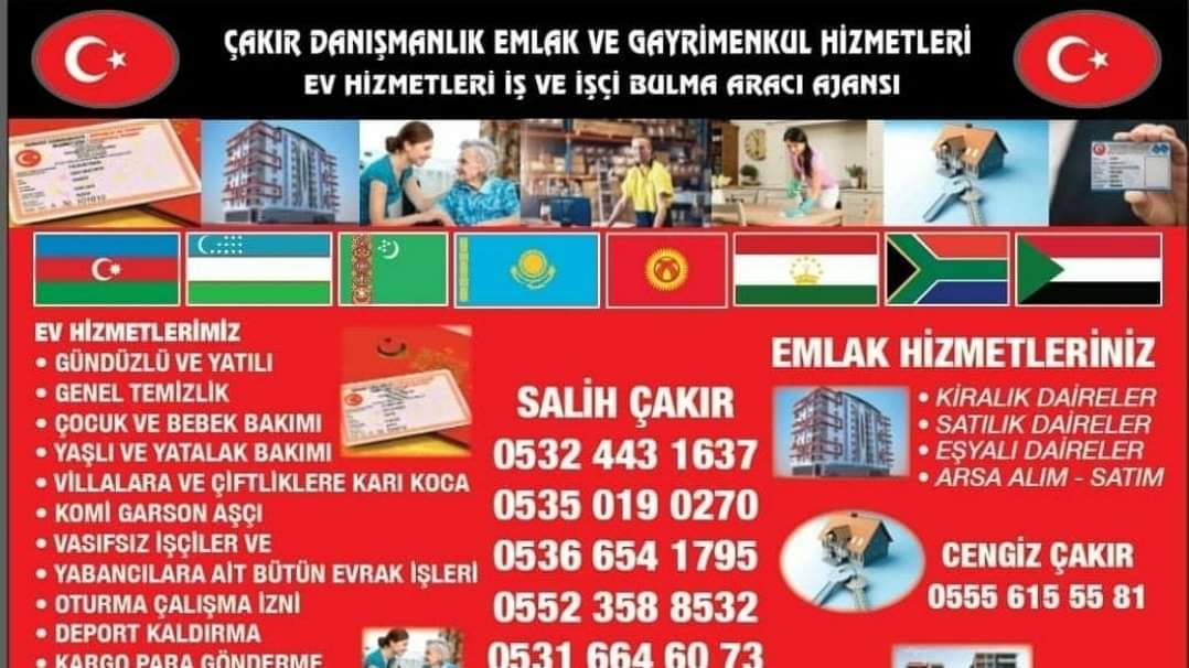 tanitim resim ÇAKIR DANIŞMANLIK EV HİZMETLERİ İŞ VE İŞÇİ BULMA 