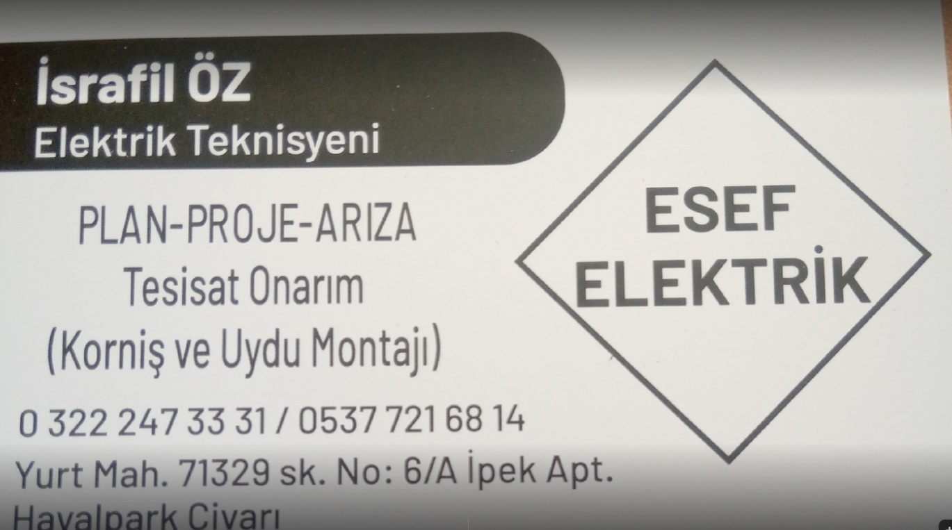 tanitim resim ESEF ELEKTRİK 
