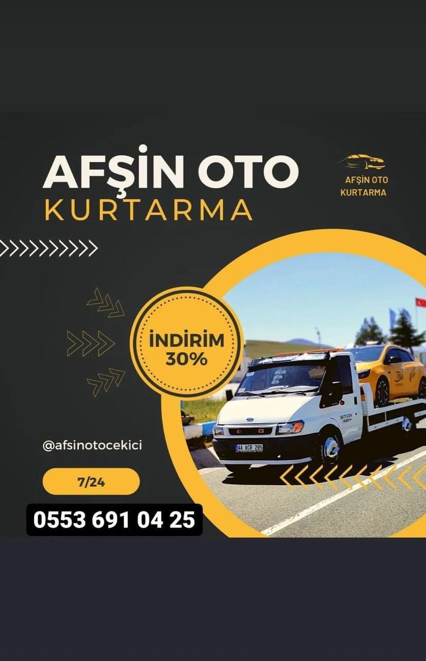 tanitim resim AFŞİN OTO KURTARMA