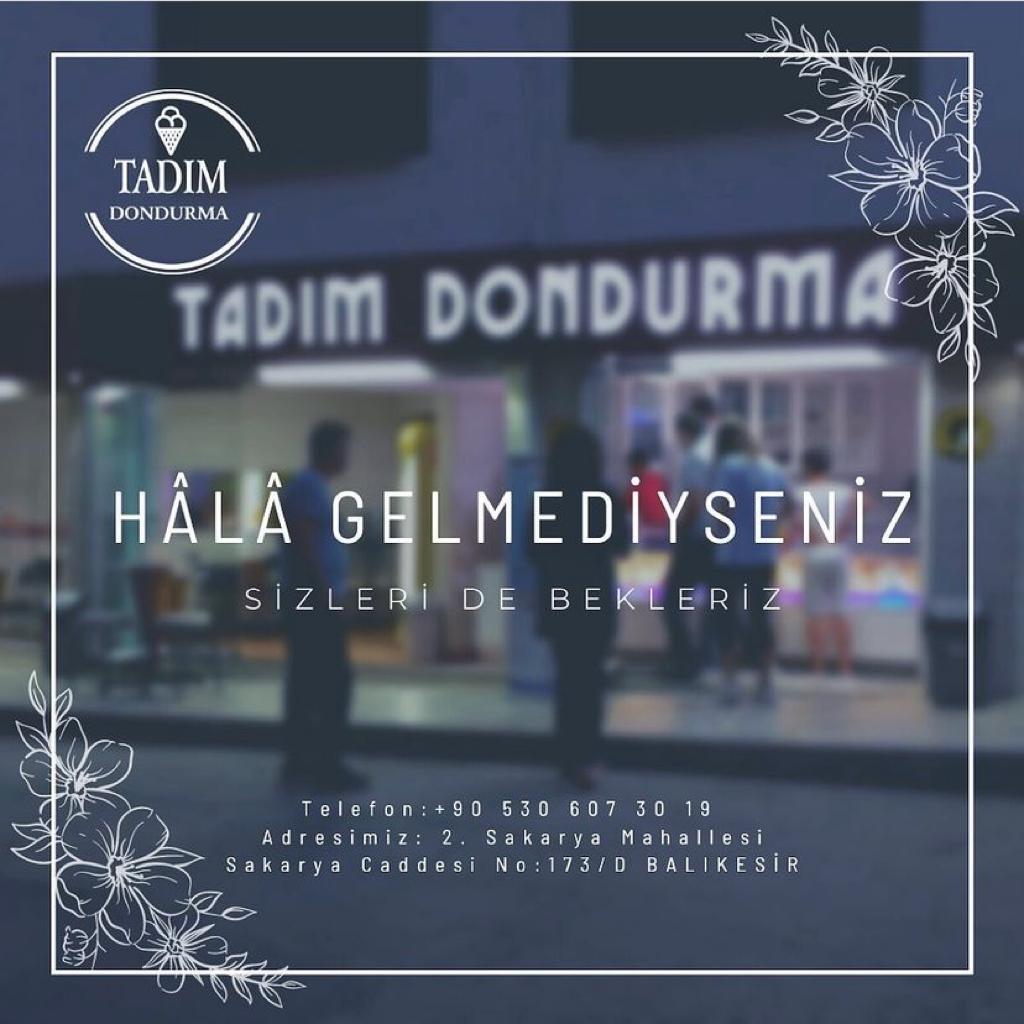 tanitim resim Tadım Dondurma Salonu