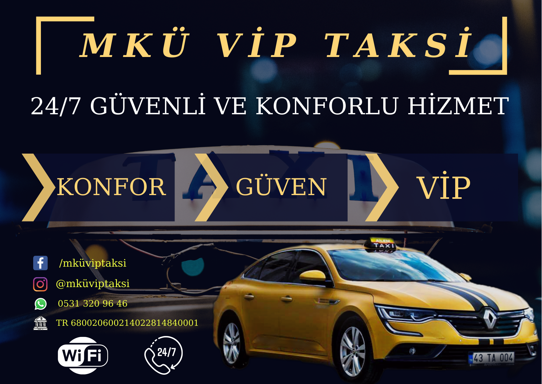 tanitim resim Mkü Premium Taksi 