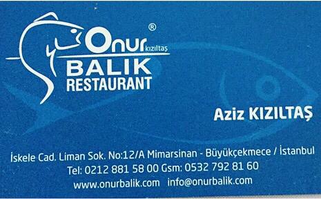 tanitim resim ONUR BALIK RESTORAN 
