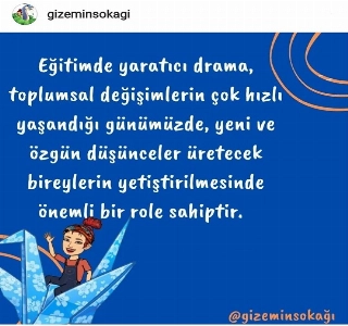 hizmet DRAMA EĞİTİMLERİMİZ