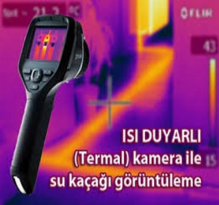 hizmet TERMAL KAMERA İLE SU KAÇAĞI TESPİTİ