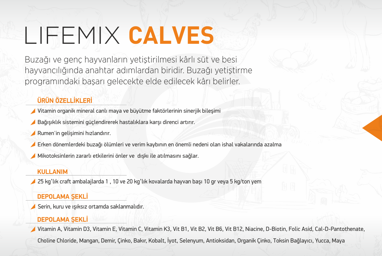 ürün LIFEMİX CALVES