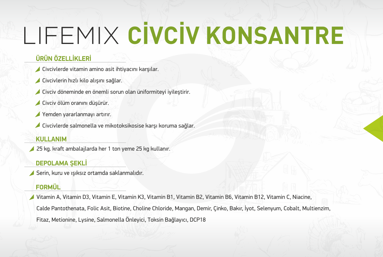 ürün LIFEMİX CİVCİV KONSANTRE